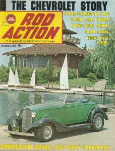 ROD ACTION 1973 DEC - Vol 2 #12, CHEVY HISTORY, CUSTOM WOOD JOINTS MADE